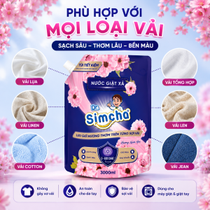 NƯỚC GIẶT TÚI DR.SIMCHA - PHÙ HỢP VỚI MỌI LOẠI VẢI