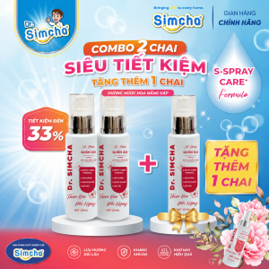 COMBO 3 CHAI XỊT THƠM QUẦN ÁPO SIÊU TIẾT KIỆM