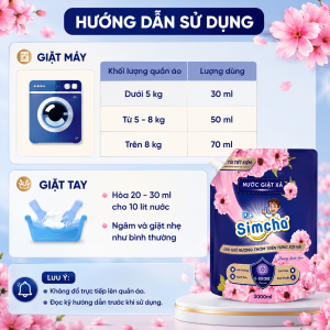 NƯỚC GIẶT TÚI DR.SIMCHA - PHÙ HỢP VỚI MỌI LOẠI VẢI 26 7fa5db9d 1864 4e21 b80e 7e5641075c5e