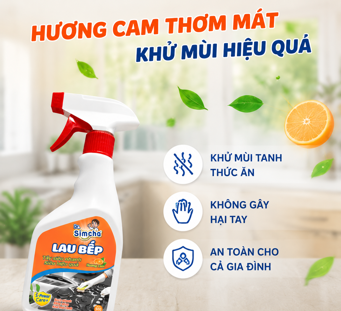 Dung Dịch Vệ Sinh Bếp - Tẩy Sạch Dầu Mỡ, Bám Dính Cứng Đầu 6 b75c6a21 9d1e 42a0 a628 1fa523f53569