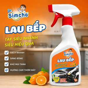 Dung Dịch Vệ Sinh Bếp - Tẩy Sạch Dầu Mỡ, Bám Dính Cứng Đầu 13 bep