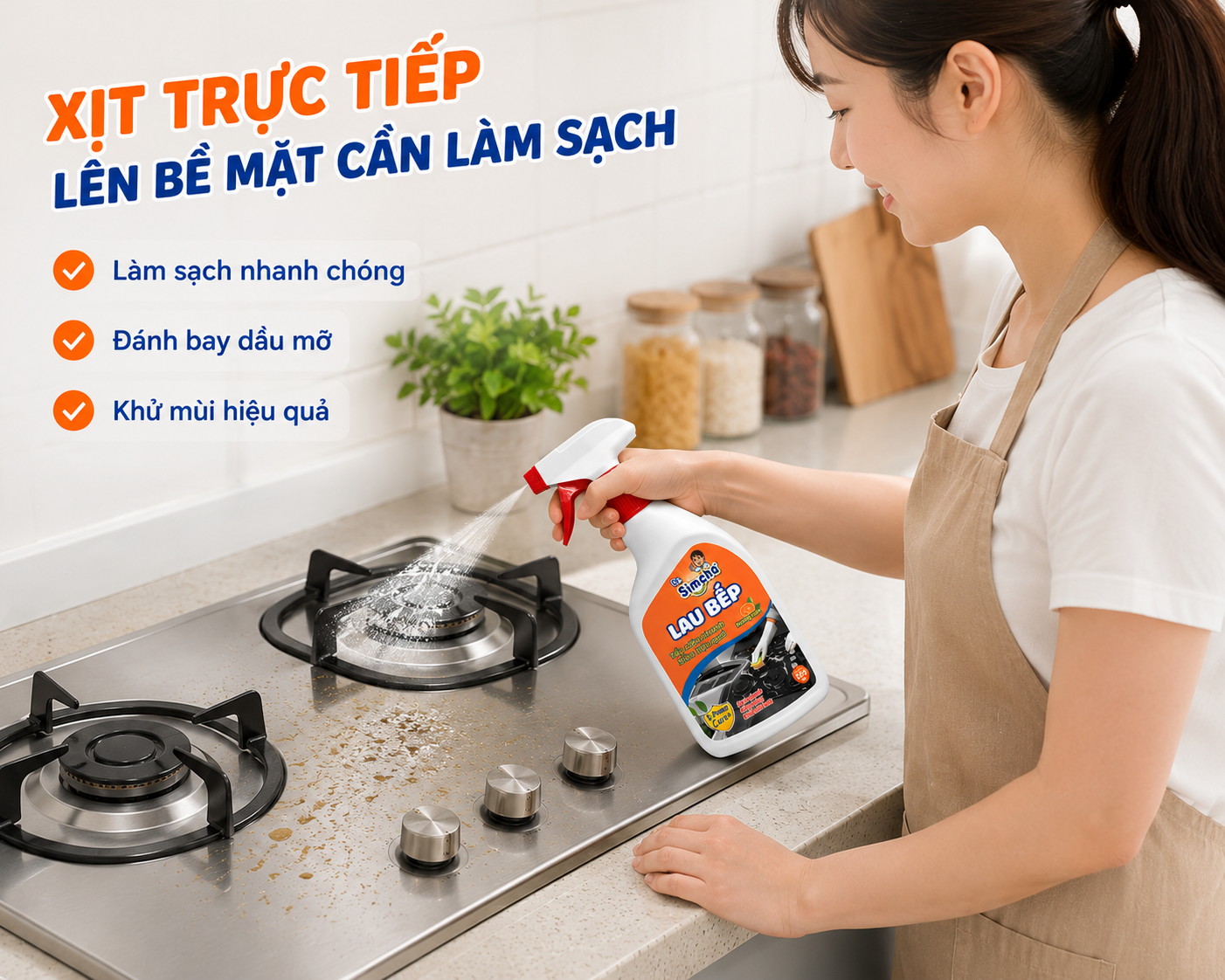Dung Dịch Vệ Sinh Bếp - Tẩy Sạch Dầu Mỡ, Bám Dính Cứng Đầu 4 bfd6dfdd 4cd4 400d b548 2c964204f8b5
