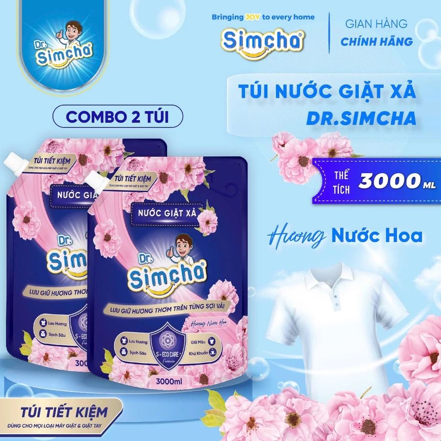 NƯỚC GIẶT TÚI DR.SIMCHA - PHÙ HỢP VỚI MỌI LOẠI VẢI 3 vn 11134207 820l4 mezqblc2e1amb5@resize w900 nl 1